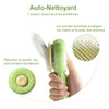 Brosse de Toilettage Auto-Nettoyante Chiens et Chats